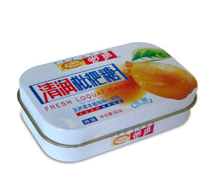 China De naadloze Rectangulare-doos van het Metaaltin voor Suikergoed en Munt en Giftkaarten verpakking leverancier