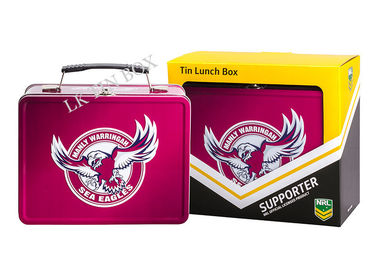 Het in reliëf gemaakte Ontwerp van de Dooseagle van het Lunchtin voor de Inzameling van Voetbalventilators leverancier